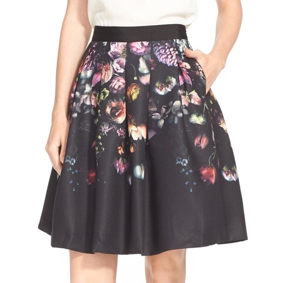 Ted Baker Dresses & Skirts - NWOT Ted Baker Deniva Shadow Flora A-Line Skirt
